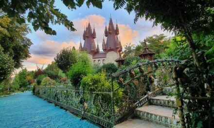 The enchanting beauty of castle in love with the wind in Bulgaria